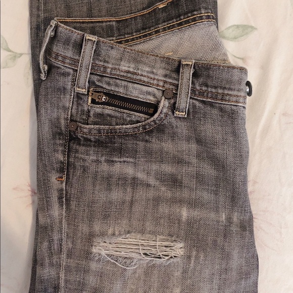 Citizens of Humanity cropped distressed jeans JN - Picture 7 of 7